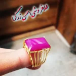 انگشتر دست ساز یاقوت برمه